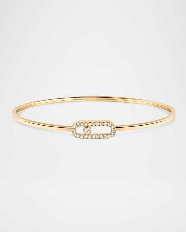 MOVE UNO 18K YELLOW GOLD FREE-MOVING DIAMOND BRACELET